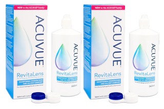 Acuvue RevitaLens 2 x 360 ml con estuches