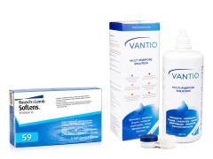 SofLens 59 (6 lentillas) + Vantio Multi-Purpose 360 ml con estuche